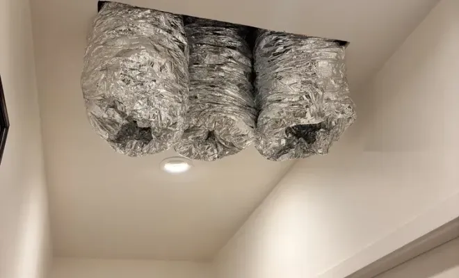 Installation d’un système de chauffage climatisation avec réseau de gaines et grilles décoratives, Jonzac, DONOVAN CHARTIER ELEC